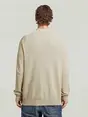 G-Star Structure half zip knit