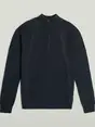 G-Star Structure half zip knit