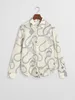 GANT SAILING PRINT COT SILK SHIRT