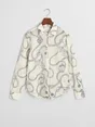 GANT SAILING PRINT COT SILK SHIRT