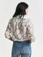 GANT SAILING PRINT COT SILK SHIRT