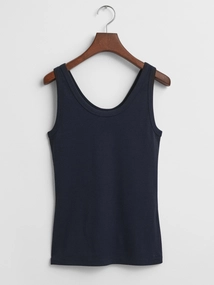 GANT SLIM RIBBED TANK TOP