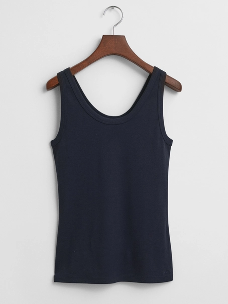 GANT SLIM RIBBED TANK TOP