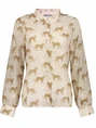 Geisha Blouse animal, dots