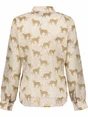 Geisha Blouse animal, dots