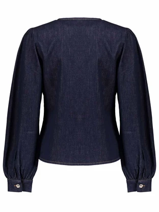 Geisha Blouse denim