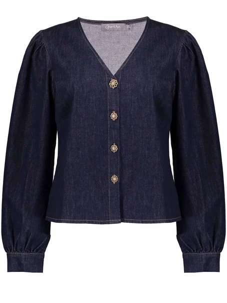 Geisha Blouse denim