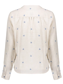 Geisha Blouse embroidery