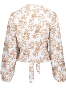 Geisha Blouse embroidery