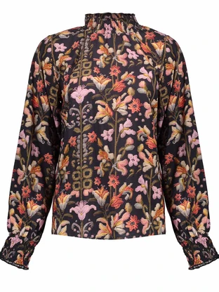 Geisha Blouse flowers