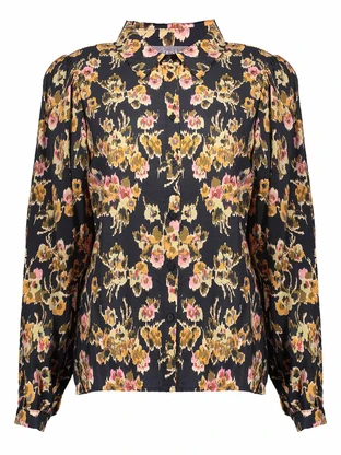 Geisha Blouse flowers