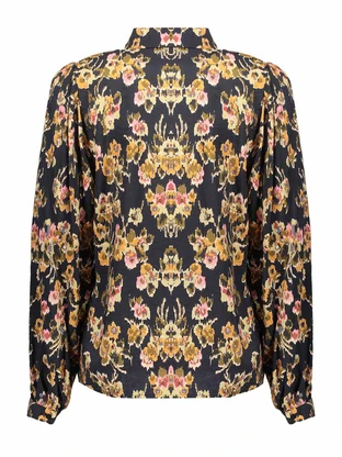 Geisha Blouse flowers