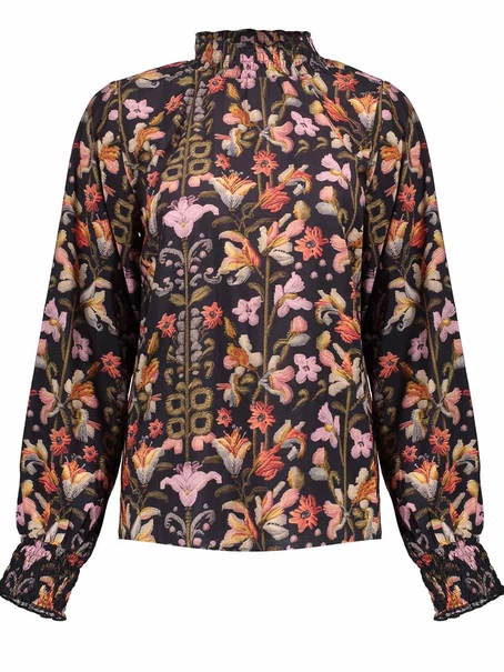 Geisha Blouse flowers