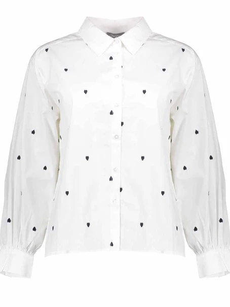 Geisha Blouse hearts