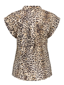 Geisha Blouse leopard S/L