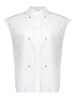 Geisha Blouse lurex hearts