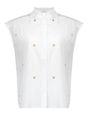 Geisha Blouse lurex hearts