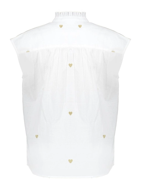 Geisha Blouse lurex hearts