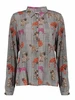 Geisha Blouse print animal lurex