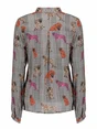 Geisha Blouse print animal lurex