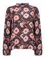 Geisha Blouse print flowers