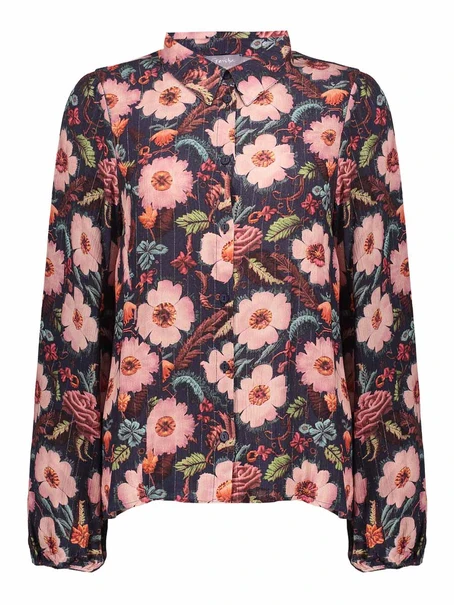 Geisha Blouse print flowers