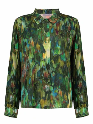 Geisha Blouse print