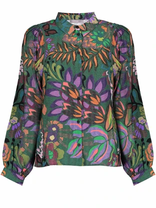 Geisha Blouse print