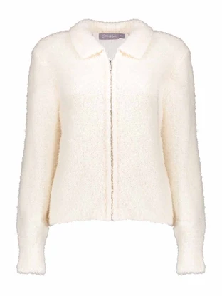 Geisha Cardigan with collar