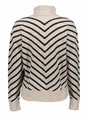 Geisha Cardigan zip striped