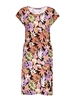 Geisha Dress round neck AOP