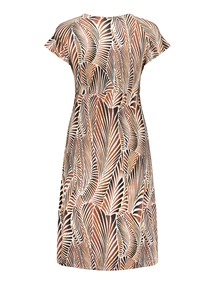 Geisha Dress short sleeves AOP