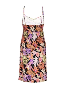 Geisha Dress spaghetti AOP