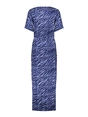 Geisha Dress v-neck long AOP