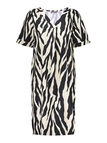 Geisha Dress zebra