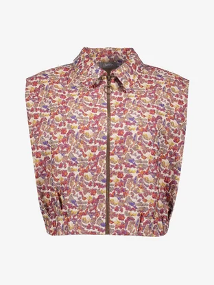 Geisha Gilet animal multicolor