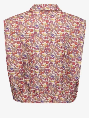 Geisha Gilet animal multicolor