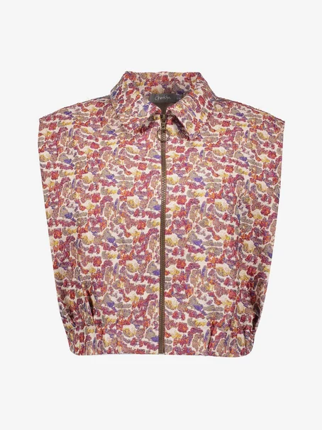 Geisha Gilet animal multicolor