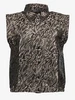 Geisha Gilet animal print