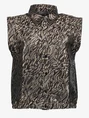 Geisha Gilet animal print