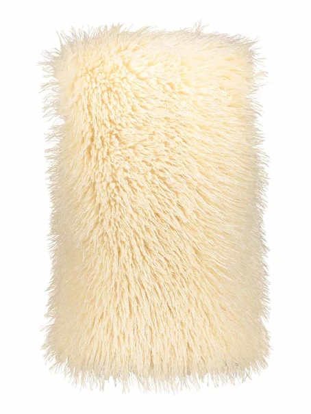 Geisha Gilet hairy fake fur