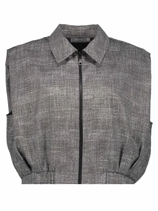 Geisha Gilet print