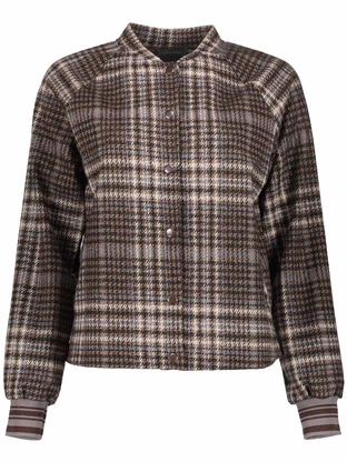 Geisha Jacket check print
