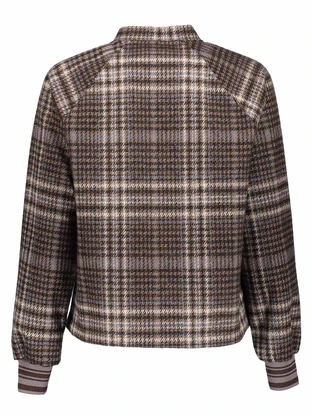 Geisha Jacket check print