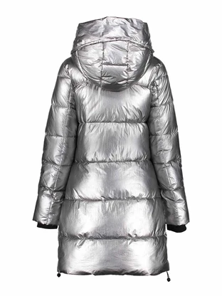 Geisha Jacket metallic mid long