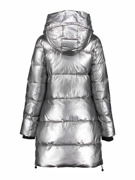Geisha Jacket metallic mid long