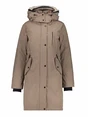 Geisha Jacket teddy hood mid long