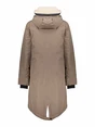 Geisha Jacket teddy hood mid long