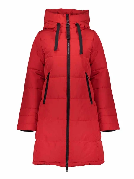 Geisha Jacket with hood mid long