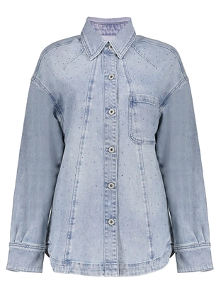 Geisha Jeans overshirt stones